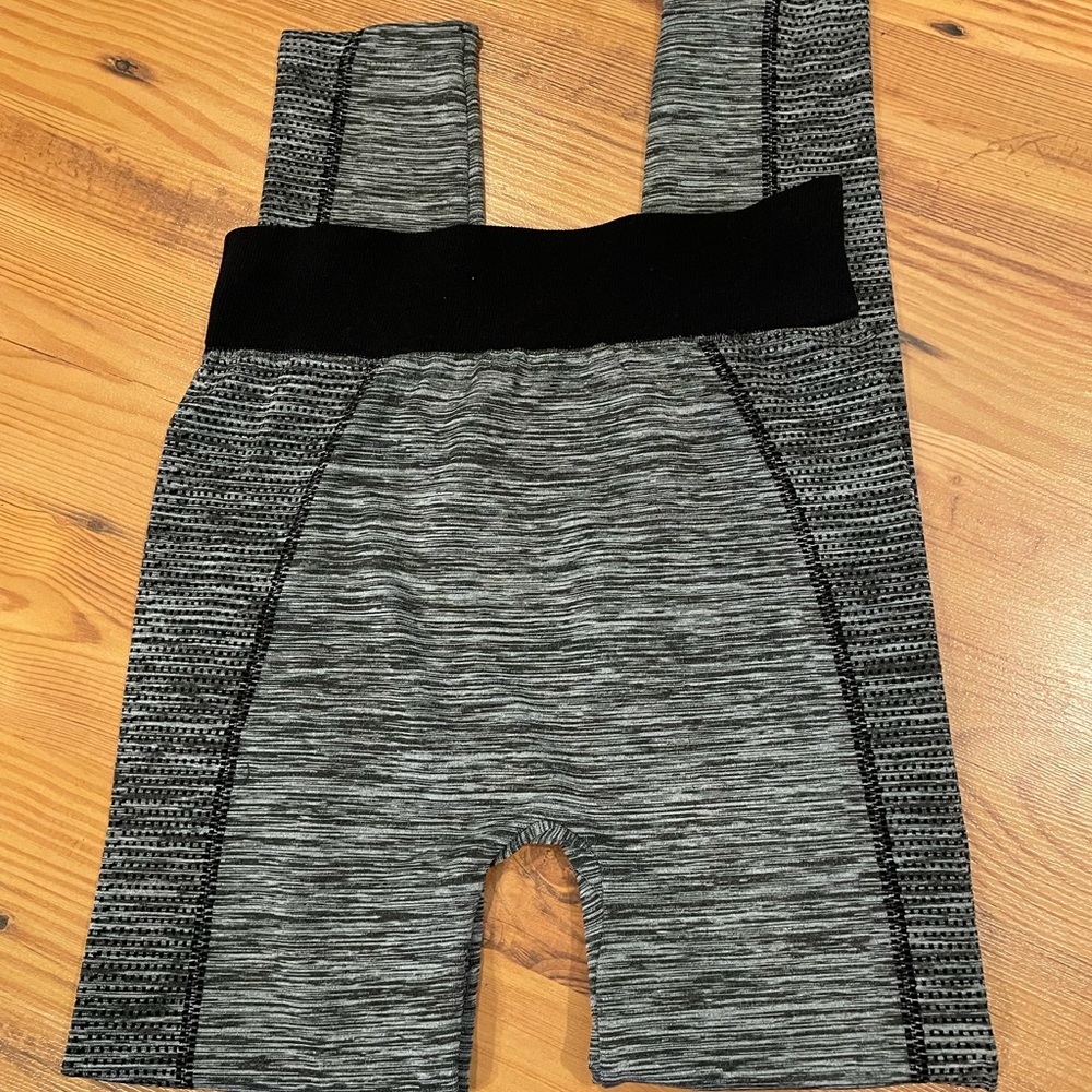 Black/Gray Leggings. Please read description
